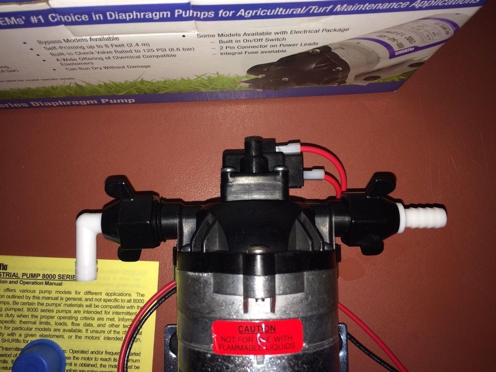 Shurflo pumps; Ever tried tightening a fitting to a Shurflo pump only to snap the pump head at the thread? Bloody annoying!!! - THE CO-OP