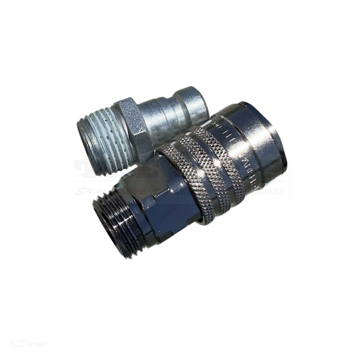 Heavy duty Brass hose Quick Release snap coupling for spray guns - THE CO-OP 406-02
