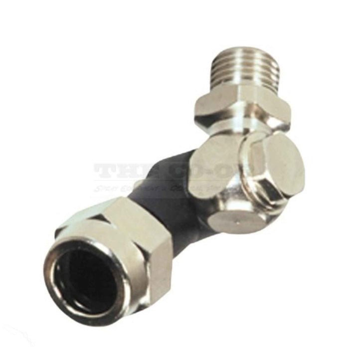 Braglia Swivel Nozzle Single 1/4 Inch BSPM Includes Caps 264.612.172