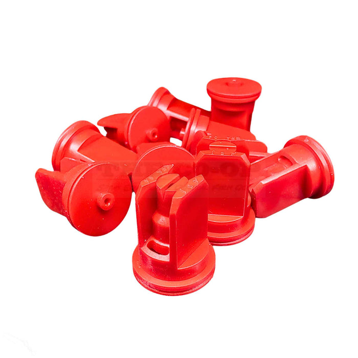 ARAG ASJ Red Air induction fan nozzle CFA11004 Bulk view