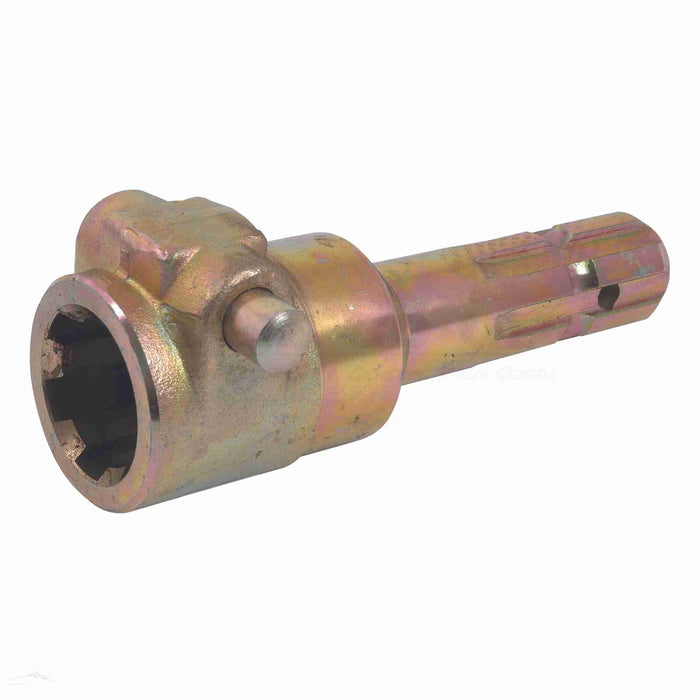 PTO Adaptor - Female spline 1 3/4'' - 6 x Male spline 1 3/8'' - 6 with Quick Release Pin.