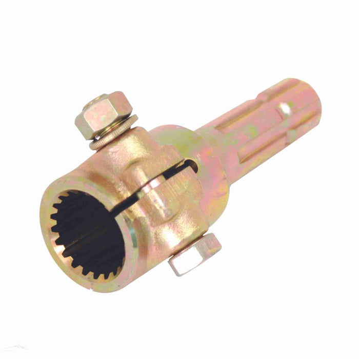 PTO Adaptor - Female spline 1 3/4'' - 20 x Male spline 1 3/8'' - 6 with Clamp Bolt.