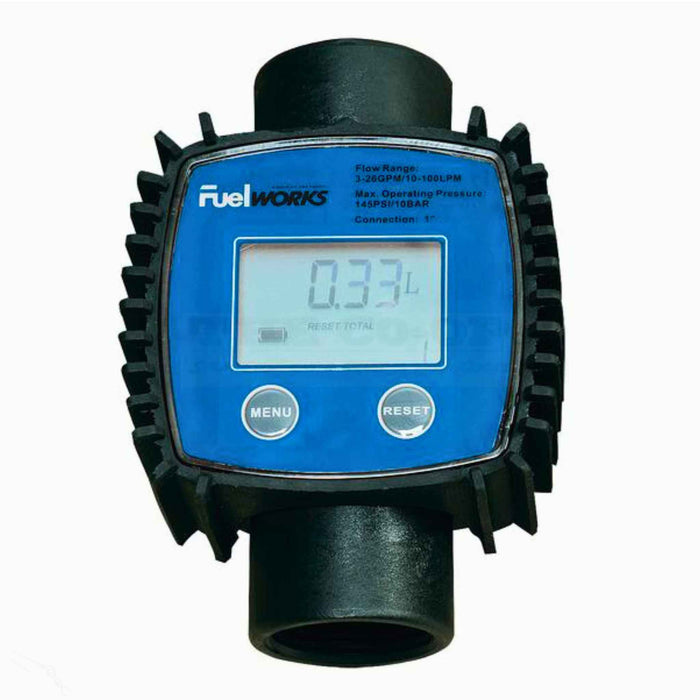 Fuelworks 1 in. In-Line Digital Chemical / DEF Meter S.164439