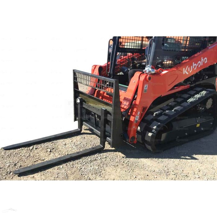 High Back Skid Steer Pallet Fork