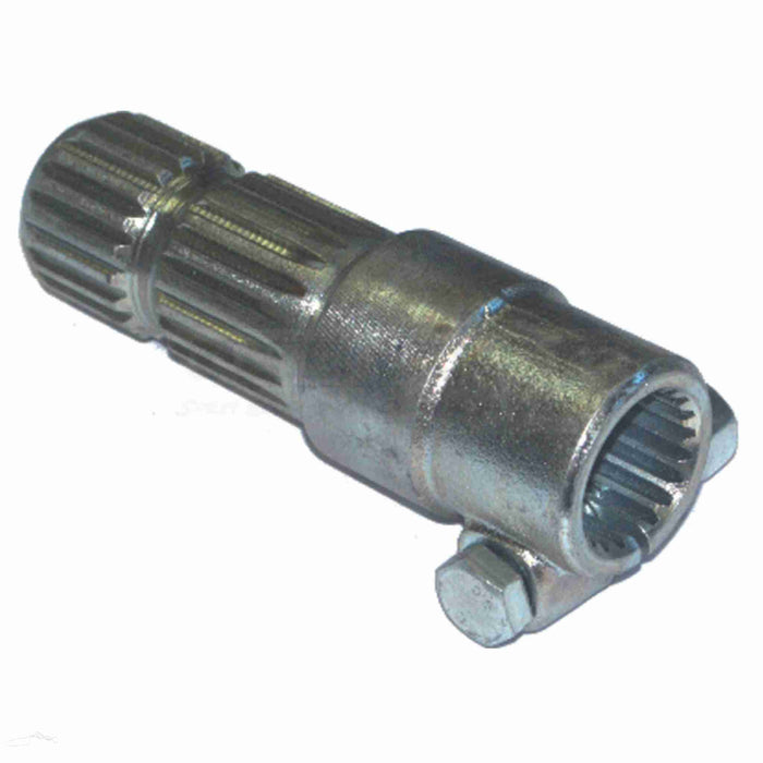 PTO Adaptor - Female spline 1 3/8'' - 21 x Male spline 1 3/4'' - 20 with Clamp Bolt.