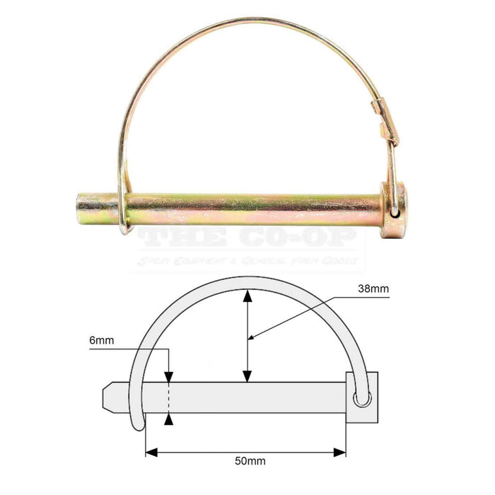 6 mm Shaft Locking Pin