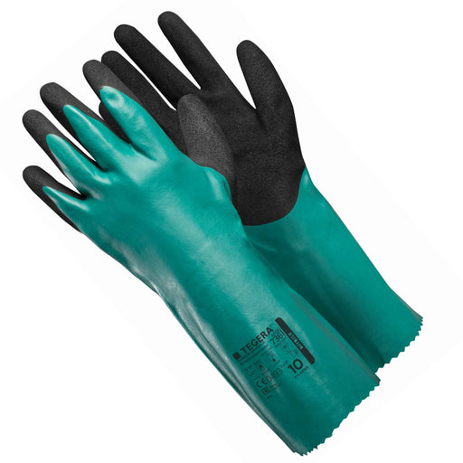 Chemical Protection Glove green Black - The Co-op