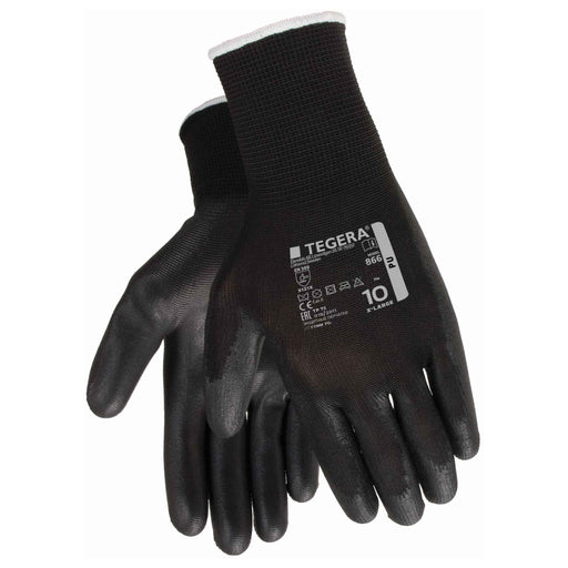 General handling work gloves black white - The Co-op