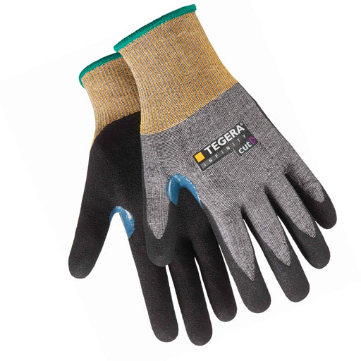 Infinity Gloves 6 pack green yellow black - The Co-op