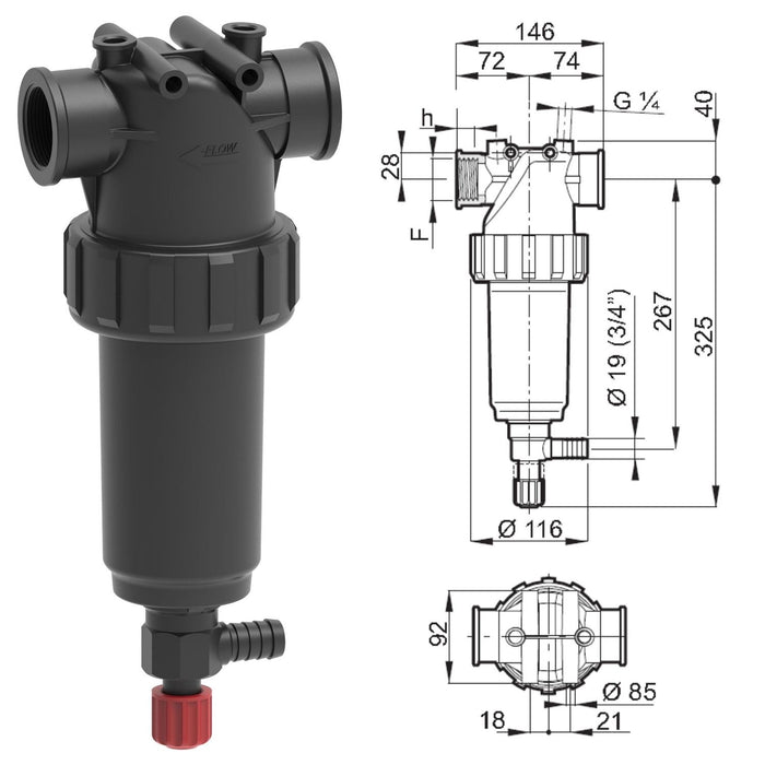 Image of ARAG Self Cleaning Filter image