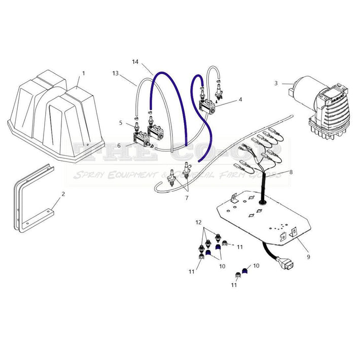 24 Litre 2-Sided Foam Marker spare parts - THE CO-OP