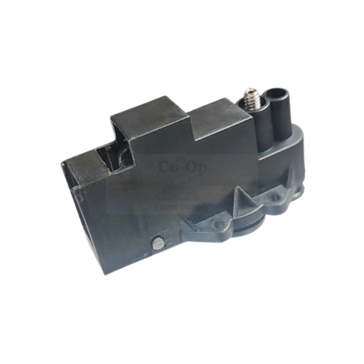 Mechanical component on a white background