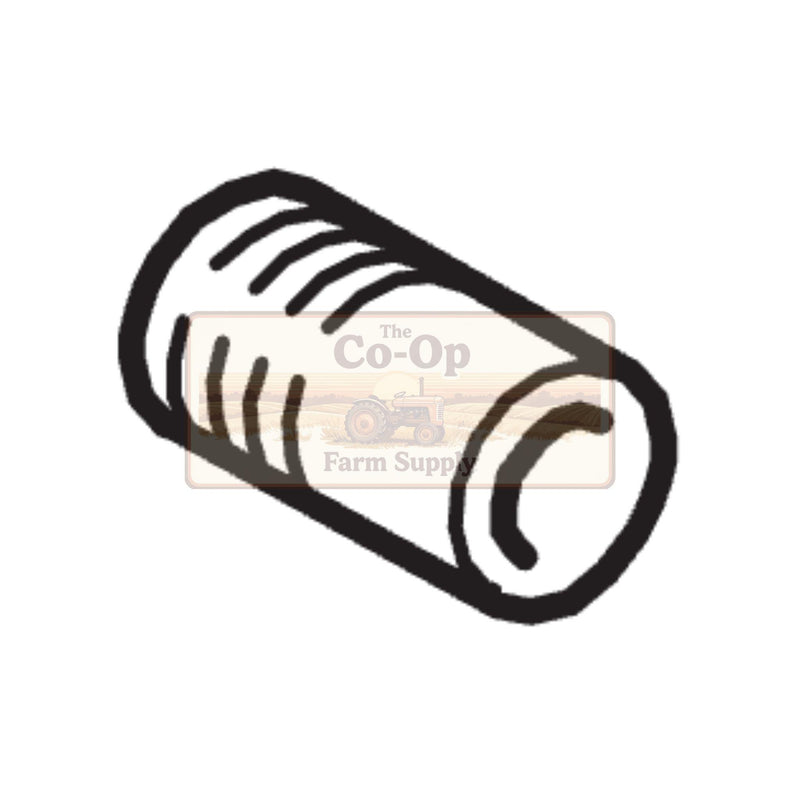 A simple black line drawing of a cylindrical roll or tube on a white background, with a faint 'The Co-Op Farm Supply' watermark over the center.