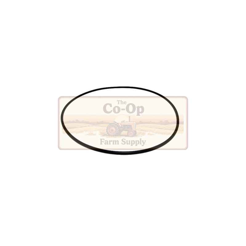 An Oring Ø2,62x145,72 featuring a faded farm illustration with the text 'The Co-Op Farm Supply' inside a black oval border, shown on a plain white background.