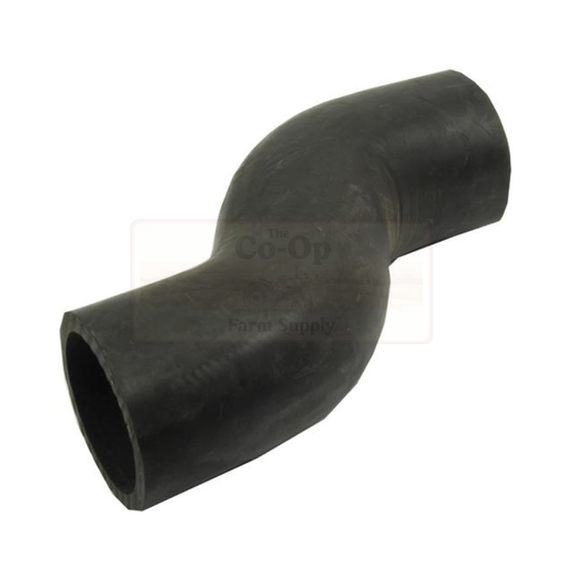 Black rubber hose elbow on a white background with 'Co-Op' branding.