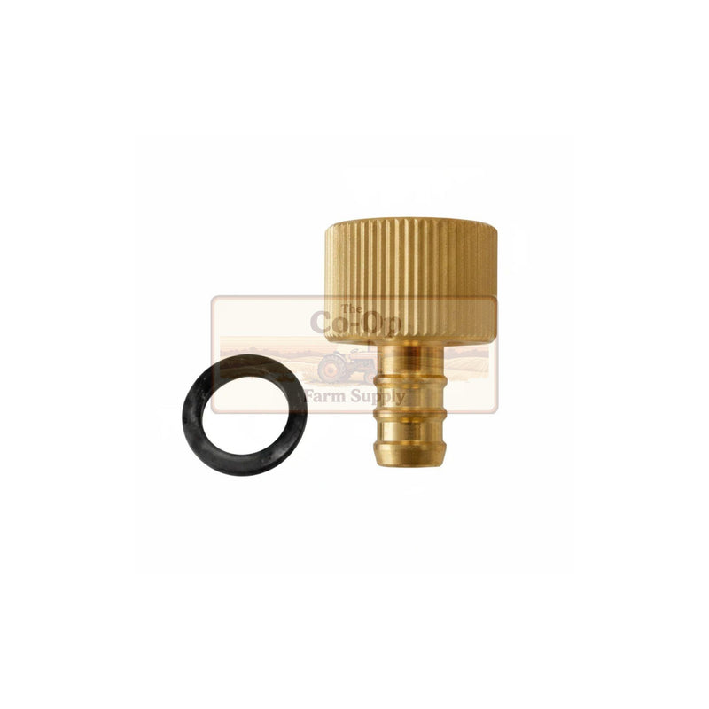Silvan Spray wand Replacement Part Brass Hose Tail