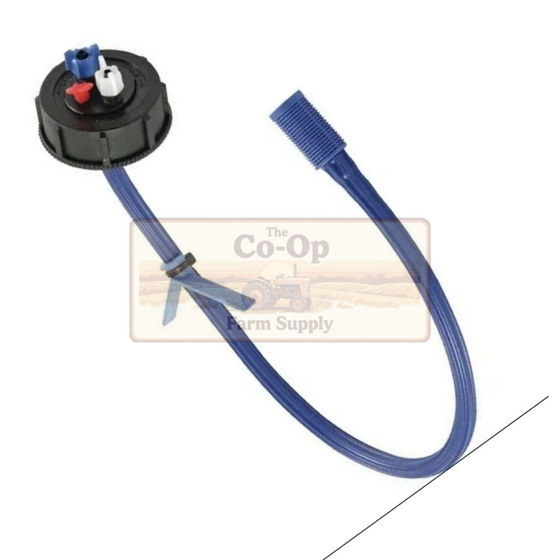 Foam marker tank lid & Suction Tube Assy for 16Lt Silvan and Salvarani foam markers
