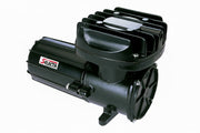 Black air compressor with 'Selecta' branding on a white background