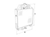 Radiator – Suitable for Case IH JX Series & Ford/New Holland TD/TN Series schematic