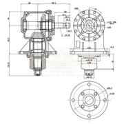 schematic with dimensions