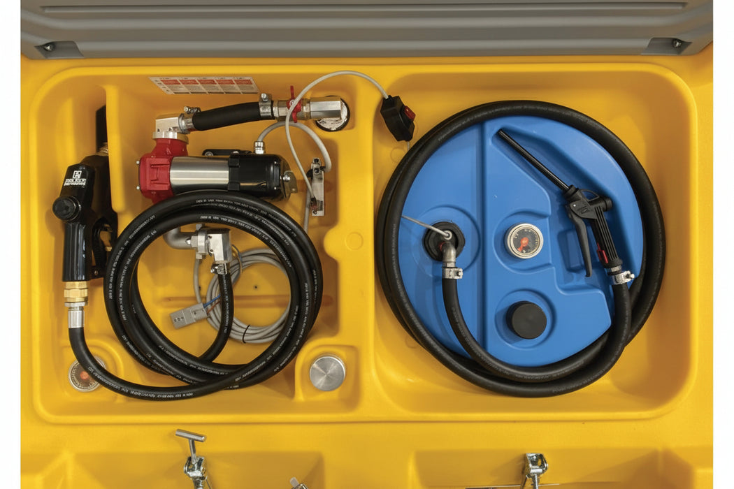 Carrytank Transport Tank - 1000L - 900L Diesel/100L AdBlue - 12V