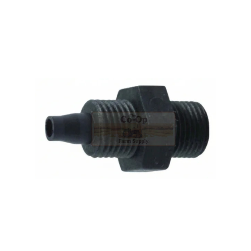 Connector fitting on white back ground