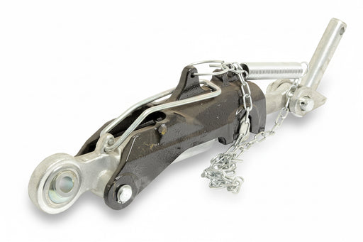 Mechanical component with chain on a white background