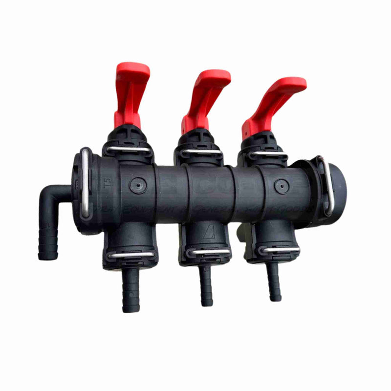 3 Outlet distribution valve
