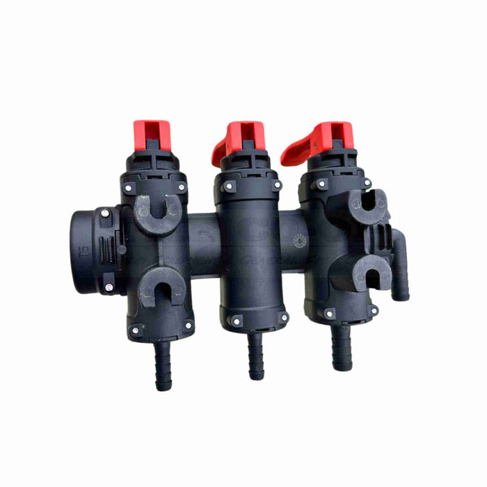 3 Outlet distribution valve