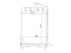 Radiator – Suitable for Massey Ferguson 20B, 20D, 20E, 20F, 230, 240, 250 & Perkins
