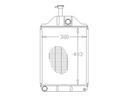 Radiator – Suitable for Massey Ferguson 265, 270, 275, 283, 290 & Perkins
