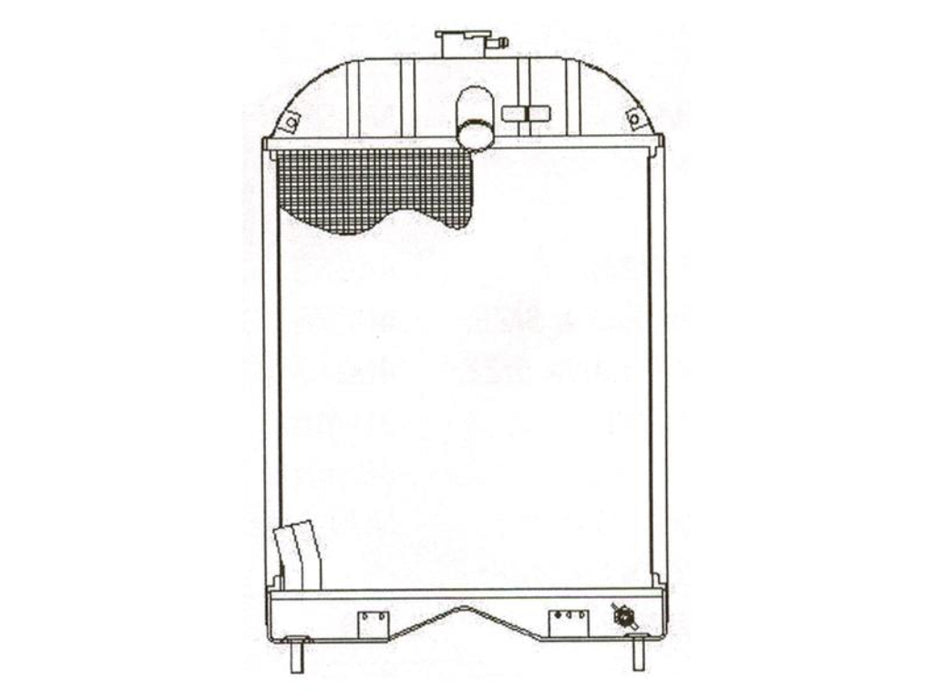Radiator – Suitable for Massey Ferguson TE20, TEA20, TED20 & Perkins