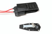 Electrical components on a textured surface