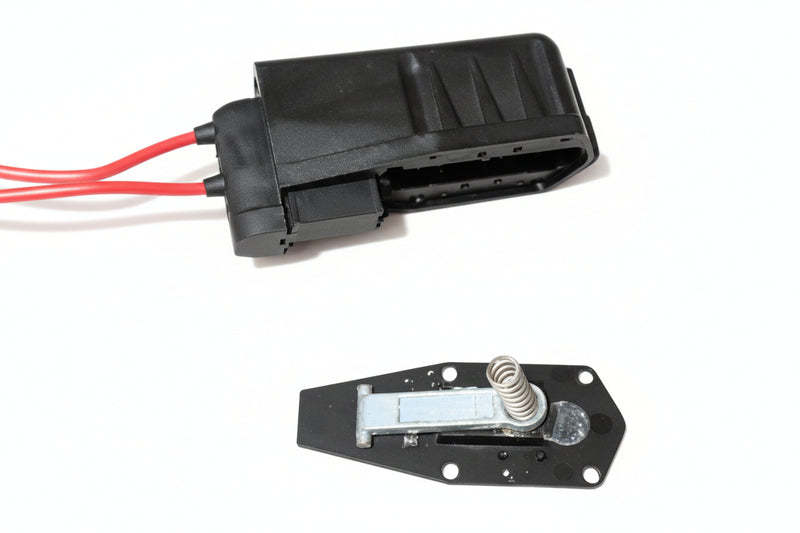 Electrical components on a textured surface