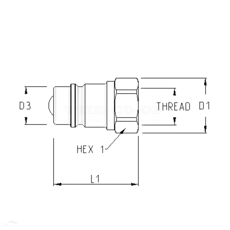 dimensional schematic