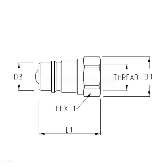 dimensional schematic