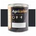 Agricolour paint can on a white background