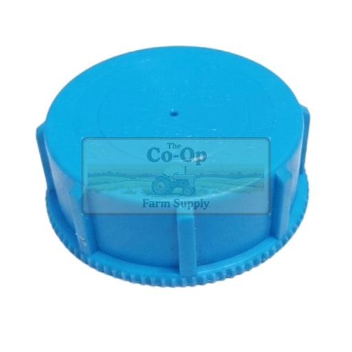 Blue tank lid