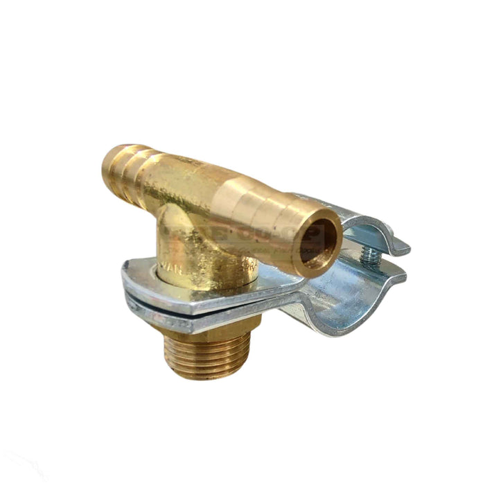 Brass Nozzle holder with pipe  clamp