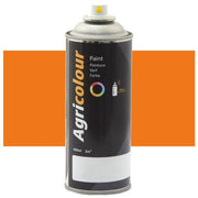 Machinery touch up spray paint on white back ground S.92885