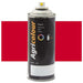 Agricolour spray paint can with a red color swatch on a white background