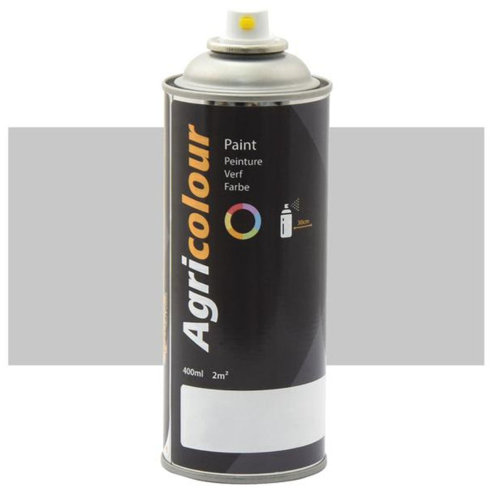 Agricolour spray paint can on a white background