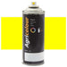 Agricolour spray paint can with a yellow background