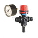 Regulator for 12v Pump with 3D QC mount with 40mm Gauge - THE CO-OP 9620422.GAUGE