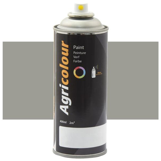 Agricolour spray paint can on a white background