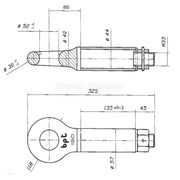 image of 10 tonne towing eye specs