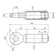 image of towing eye specs