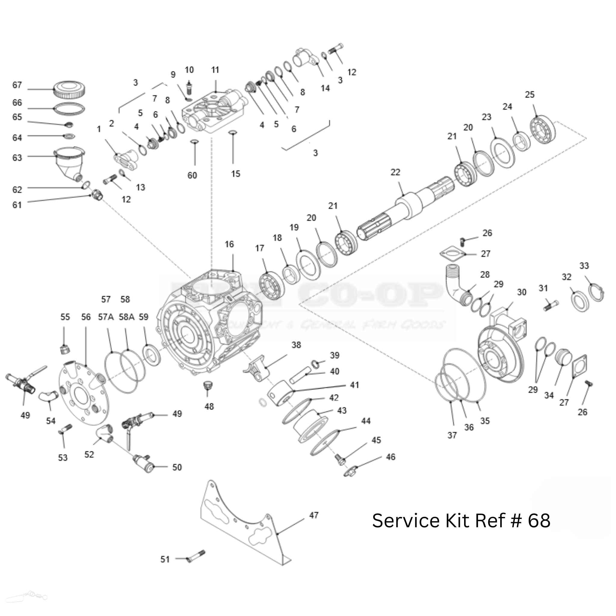 Silvan Diaphragm Pump Spare Parts Lists