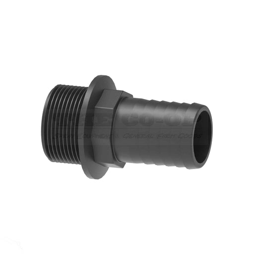 Poly 3/4 threaded male to 1/2" hose barb fitting ARAG.1032313