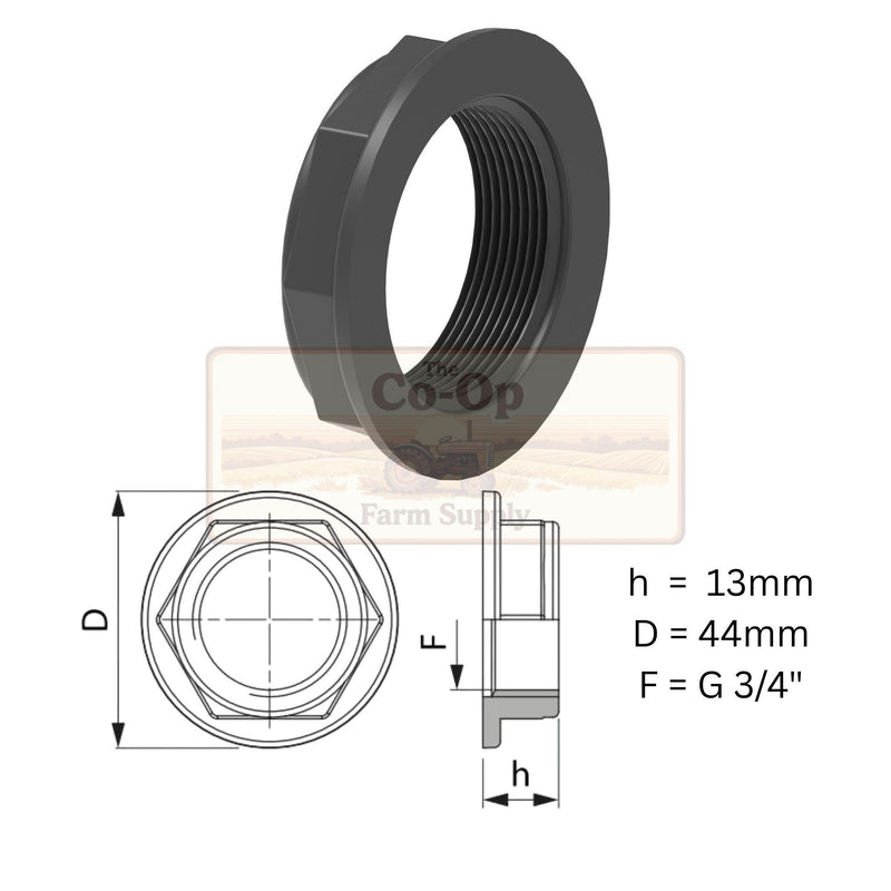 Silvan Replacement Part Nut Lock 3/4In (G8042201)